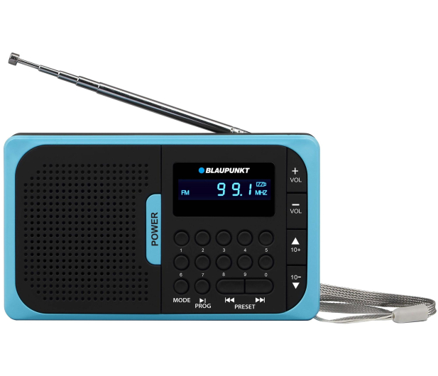 Blaupunkt PR5BL Radio kieszonkowe AM/FM USB microSD - 356990 - zdjęcie